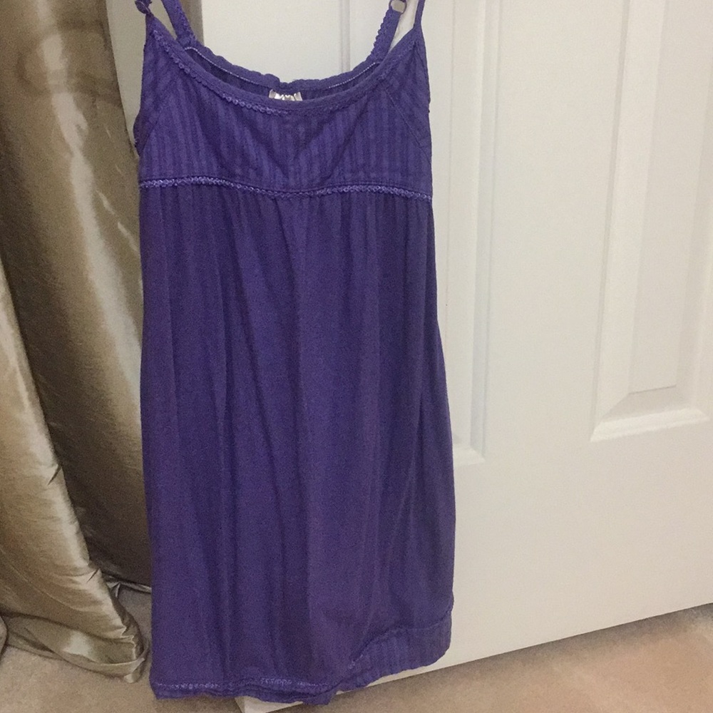 Purple tank